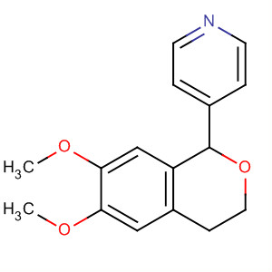 63932-18-3  Pyridine, 4-(3,4-dihydro-6,7-dimethoxy-1H-2-benzopyran-1-yl)-
