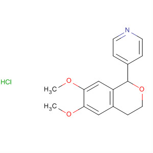 63932-19-4  Pyridine, 4-(3,4-dihydro-6,7-dimethoxy-1H-2-benzopyran-1-yl)-,hydrochloride