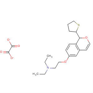 63933-14-2  Ethanamine,2-[[3,4-dihydro-1-(2-thienyl)-1H-2-benzopyran-6-yl]oxy]-N,N-diethyl-,ethanedioate