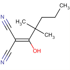 63940-92-1  Propanedinitrile, (1-hydroxy-2,2-dimethylpentylidene)-