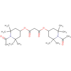63941-33-3  Propanedioic acid, bis(1-acetyl-2,2,6,6-tetramethyl-4-piperidinyl) ester