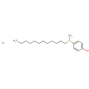 63942-04-1  Sulfonium, dodecyl(4-hydroxyphenyl)methyl-, bromide