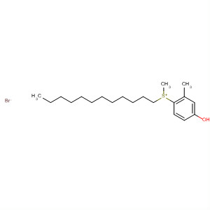 63942-11-0  Sulfonium, dodecyl(4-hydroxy-2-methylphenyl)methyl-, bromide