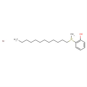 63942-14-3  Sulfonium, dodecyl(2-hydroxyphenyl)methyl-, bromide