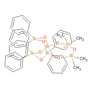 63943-92-0  Bicyclo[5.3.3]hexasiloxane,3,3,5,5-tetramethyl-1,7,9,9,12,12-hexaphenyl-