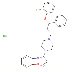 639467-56-4  1,2-Benzisoxazole,3-[4-[3-(2-fluorophenoxy)-3-phenylpropyl]-1-piperazinyl]-,monohydrochloride