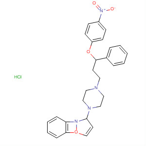 639467-62-2  1,2-Benzisoxazole,3-[4-[3-(4-nitrophenoxy)-3-phenylpropyl]-1-piperazinyl]-,monohydrochloride