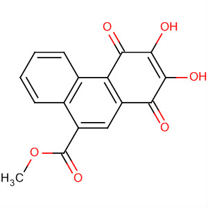 63948-36-7  9-Phenanthrenecarboxylic acid, 1,4-dihydro-2,3-dihydroxy-1,4-dioxo-,methyl ester