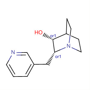 639495-75-3  1-Azabicyclo[2.2.2]octan-3-ol, 2-(3-pyridinylmethyl)-, (2R,3R)-rel-
