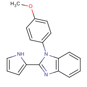 639522-99-9  1H-Benzimidazole, 1-(4-methoxyphenyl)-2-(1H-pyrrol-2-yl)- 639522-99-9  1H-Benzimidazole, 1-(4-methoxyphenyl)-2-(1H-pyrrol-2-yl)-