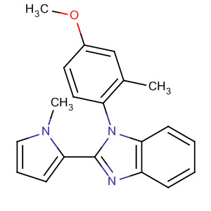 639523-58-3  1H-Benzimidazole,1-(4-methoxy-2-methylphenyl)-2-(1-methyl-1H-pyrrol-2-yl)-