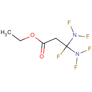 63959-91-1  Propanoic acid, 3,3-bis(difluoroamino)-3-fluoro-, ethyl ester