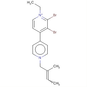 63962-09-4  4,4'-Bipyridinium, 1-ethyl-1'-(2-methyl-2-butenyl)-, dibromide