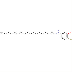 63966-42-7  Phenol, 2-mercapto-5-(octadecylamino)-