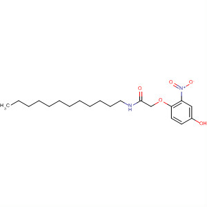 63966-91-6  Acetamide, N-dodecyl-2-(4-hydroxy-2-nitrophenoxy)-