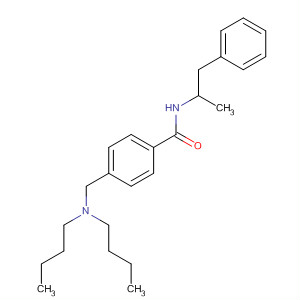 63967-21-5  Benzamide, 4-[(dibutylamino)methyl]-N-(1-methyl-2-phenylethyl)-