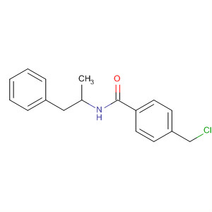 63967-23-7  Benzamide, 4-(chloromethyl)-N-(1-methyl-2-phenylethyl)-