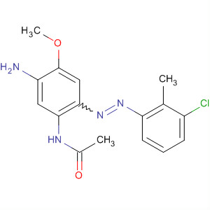 63969-32-4  Acetamide,N-[5-amino-2-[(3-chloro-2-methylphenyl)azo]-4-methoxyphenyl]-