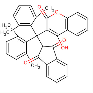 63971-57-3  1H-Indene-1,3(2H)-dione,2-[bis(2,6-dimethylphenyl)(4-hydroxy-2-oxo-2H-1-benzopyran-3-yl)methyl]-