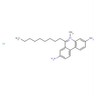 63975-19-9  Phenanthridinium, 3,8-diamino-5-methyl-6-nonyl-, chloride