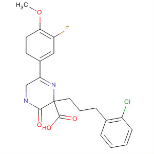 639822-55-2  4-Pyridazinecarboxylic acid,2-[3-(2-chlorophenyl)propyl]-6-(3-fluoro-4-methoxyphenyl)-2,3-dihydro-3-oxo-
