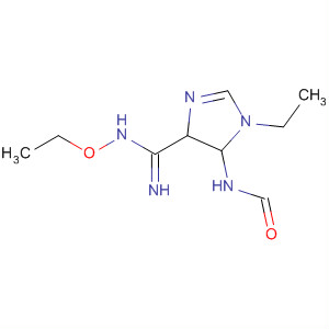 63987-64-4  1H-Imidazole-4-carboximidamide,N-ethoxy-1-ethyl-5-(formylamino)-4,5-dihydro-