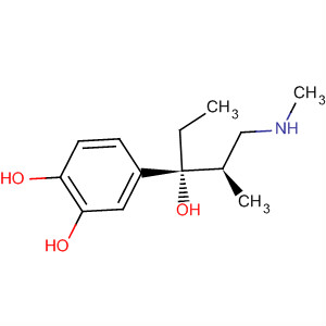 630395-02-7  1,2-Benzenediol,4-[(1R,2R)-1-ethyl-1-hydroxy-2-methyl-3-(methylamino)propyl]-