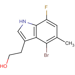 630399-63-2  1H-Indole-3-ethanol, 4-bromo-7-fluoro-5-methyl-