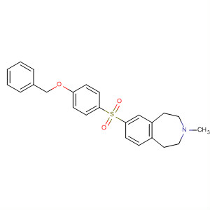 630404-76-1  1H-3-Benzazepine,2,3,4,5-tetrahydro-3-methyl-7-[[4-(phenylmethoxy)phenyl]sulfonyl]-