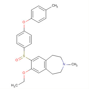 630406-16-5  1H-3-Benzazepine,7-ethoxy-2,3,4,5-tetrahydro-3-methyl-8-[[4-(4-methylphenoxy)phenyl]sulfonyl]-