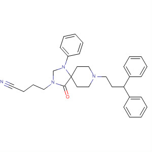 630425-80-8  1,3,8-Triazaspiro[4.5]decane-3-butanenitrile,8-(3,3-diphenylpropyl)-4-oxo-1-phenyl-