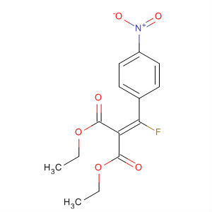63043-41-4  Propanedioic acid, [fluoro(4-nitrophenyl)methylene]-, diethyl ester