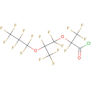 63069-29-4  Propanoyl chloride,2,3,3,3-tetrafluoro-2-[1,1,2,3,3,3-hexafluoro-2-(heptafluoropropoxy)propoxy]-