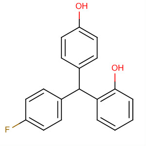 63074-87-3  Phenol, 2-[(4-fluorophenyl)(4-hydroxyphenyl)methyl]-