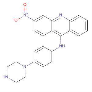 63178-24-5  9-Acridinamine, 3-nitro-N-[4-(1-piperazinyl)phenyl]-