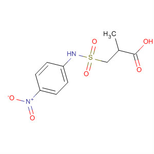 63178-86-9  Propanoic acid, 2-methyl-3-[[(4-nitrophenyl)amino]sulfonyl]-