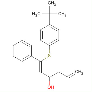 631897-36-4  1,5-Hexadien-3-ol, 1-[[4-(1,1-dimethylethyl)phenyl]thio]-1-phenyl-, (1Z)-
