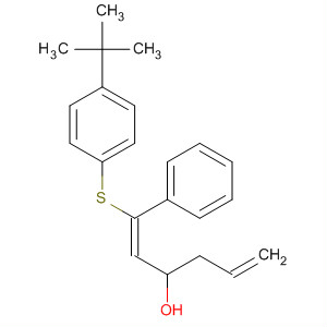 631897-37-5  1,5-Hexadien-3-ol, 1-[[4-(1,1-dimethylethyl)phenyl]thio]-1-phenyl-, (1E)-