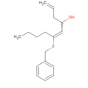 631897-40-0  1,5-Decadien-4-ol, 6-[(phenylmethyl)thio]-