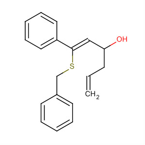 631897-47-7  1,5-Hexadien-3-ol, 1-phenyl-1-[(phenylmethyl)thio]-, (1Z)-