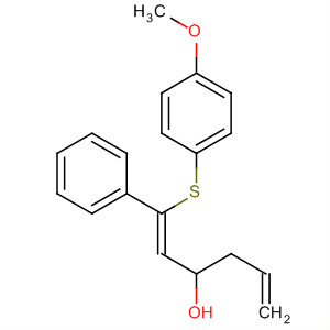 631897-49-9  1,5-Hexadien-3-ol, 1-[(4-methoxyphenyl)thio]-1-phenyl-, (1Z)-