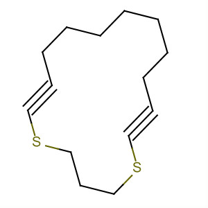 631921-76-1  1,5-Dithiacyclohexadeca-6,15-diyne 631921-76-1  1,5-Dithiacyclohexadeca-6,15-diyne