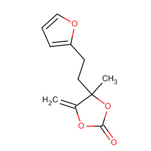 632291-69-1  1,3-Dioxolan-2-one, 4-[2-(2-furanyl)ethyl]-4-methyl-5-methylene-