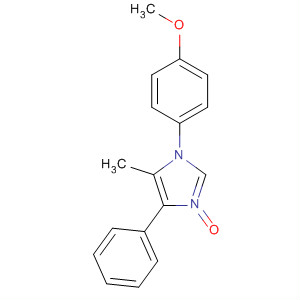 63235-59-6  1H-Imidazole, 1-(4-methoxyphenyl)-5-methyl-4-phenyl-, 3-oxide