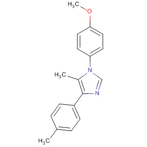 63235-69-8  1H-Imidazole, 1-(4-methoxyphenyl)-5-methyl-4-(4-methylphenyl)-