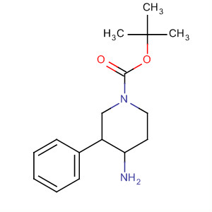 632352-60-4  1-Piperidinecarboxylic acid, 4-amino-3-phenyl-, 1,1-dimethylethyl ester