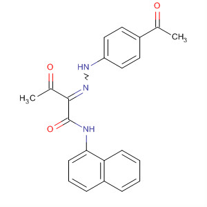 63240-02-8  Butanamide, 2-[(4-acetylphenyl)hydrazono]-N-1-naphthalenyl-3-oxo-