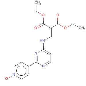 63265-53-2  Propanedioic acid,[[[2-(1-oxido-4-pyridinyl)-4-pyrimidinyl]amino]methylene]-, diethyl ester