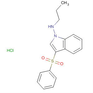 633291-65-3  1H-Indole-1-propanamine, 3-(phenylsulfonyl)-, monohydrochloride