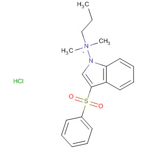 633291-84-6  1H-Indole-1-propanamine, N,N-dimethyl-3-(phenylsulfonyl)-,monohydrochloride